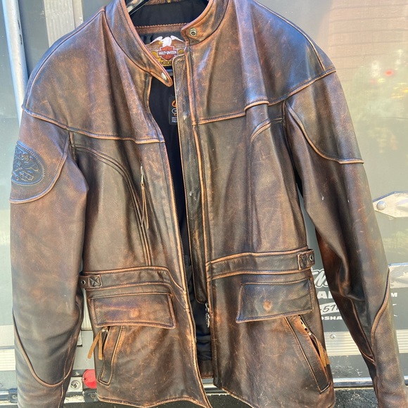 XL Women’s HD leather riding jacket - Picture 1 of 4